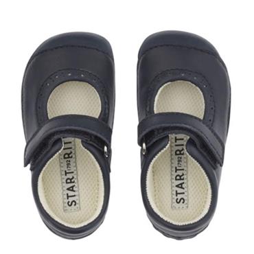 STARTRITE BOYS H FIT STRAP PREWALKER - NAVY